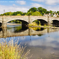 Buy canvas prints of River Cree in Newton Stewart Dumfries and Galloway by Pearl Bucknall