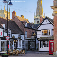 Buy canvas prints of Historic Evesham Worcestershire by Pearl Bucknall