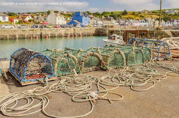 Portpatrick Harbour Dumfries and Galloway Scotland Picture Board by Pearl Bucknall