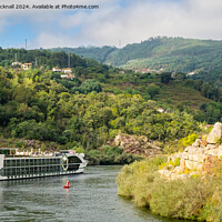Buy canvas prints of Douro River Cruise ship Portugal by Pearl Bucknall