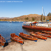 Buy canvas prints of Windermere Ambleside Cumbria Lake District by Pearl Bucknall