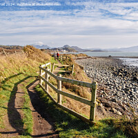 Buy canvas prints of Wales Coastal Path Llyn Peninsula Welsh Coast by Pearl Bucknall