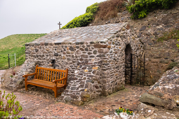 Chapel of Saint Trillo in Rhos-on-Sea Wales Picture Board by Pearl Bucknall