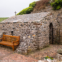 Buy canvas prints of Chapel of Saint Trillo in Rhos-on-Sea Wales by Pearl Bucknall