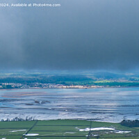 Buy canvas prints of Menai Strait and Anglesey Wales Coast by Pearl Bucknall