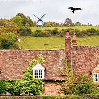 Turville Village in Chiltern Hills Buckinghamshire