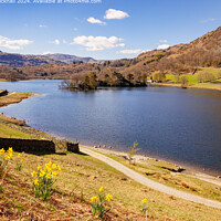 Rydal Water in Spring, Lake District
