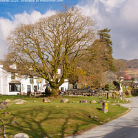 Elterwater Village Cumbria Lake District 