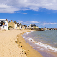 Buy canvas prints of Elie and Earlsferry Scottish Beach Scotland by Pearl Bucknall