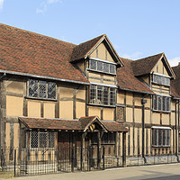 Buy canvas prints of  Shakespeare's Birthplace in Stratford-upon-Avon by Pearl Bucknall
