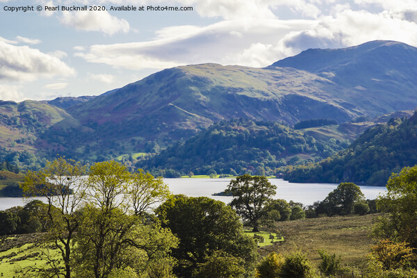 Ullswater in Lake District Picture Board by Pearl Bucknall