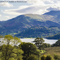 Buy canvas prints of Ullswater in Lake District by Pearl Bucknall