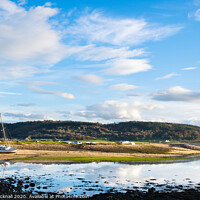 Buy canvas prints of Incoming tide in Red Wharf Bay Anglesey by Pearl Bucknall