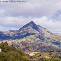 Buy canvas prints of Cnicht Mountain in Snowdonia by Pearl Bucknall