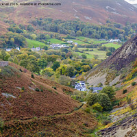 Buy canvas prints of Sychnant Pass in Autumn by Pearl Bucknall