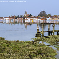 Buy canvas prints of Bosham Creek in Chichester Harbour by Pearl Bucknall