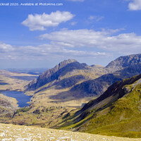 Buy canvas prints of Scenic Ogwen Valley in Snowdonia by Pearl Bucknall