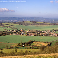 Buy canvas prints of South Harting West Sussex Countryside by Pearl Bucknall