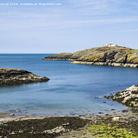Buy canvas prints of Calm in Porth Eilian Anglesey by Pearl Bucknall