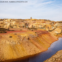 Buy canvas prints of Parys Mountain Copper Mine on Anglesey by Pearl Bucknall