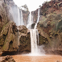 Buy canvas prints of Ouzoud Waterfalls Morocco by Pearl Bucknall
