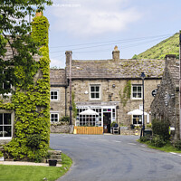 Buy canvas prints of Thwaite Village Yorkshire Dales by Pearl Bucknall