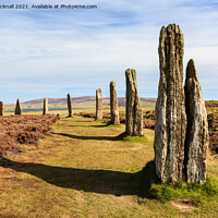 Buy canvas prints of Ring of Brodgar on Orkney by Pearl Bucknall