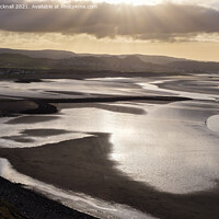 Buy canvas prints of Conwy Sands from Great Orme Llandudno by Pearl Bucknall