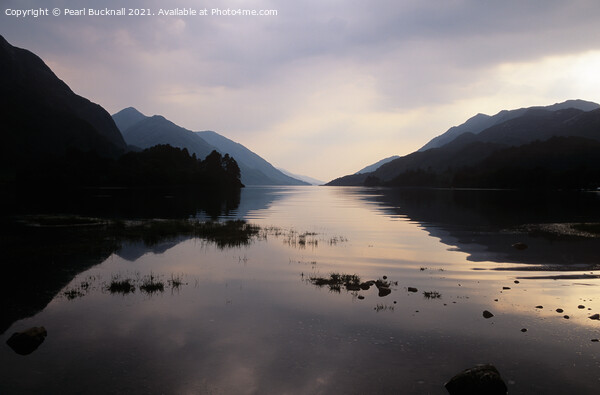 Loch Sheil Glenfinnan Scotland Picture Board by Pearl Bucknall