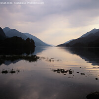 Buy canvas prints of Loch Sheil Glenfinnan Scotland by Pearl Bucknall