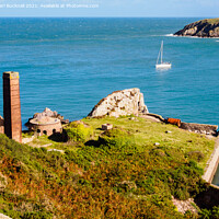 Buy canvas prints of Porth Wen Brickworks in Bay Anglesey by Pearl Bucknall
