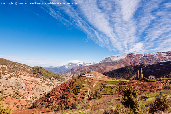 High Atlas Mountains Morocco Picture Board by Pearl Bucknall