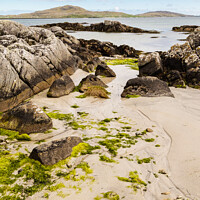 Buy canvas prints of South Uist Rocky Coast by Pearl Bucknall