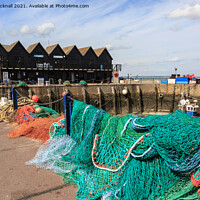 Buy canvas prints of Whitstable Harbour Kent by Pearl Bucknall
