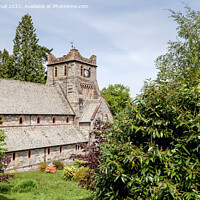 Buy canvas prints of Church of St Mary Betws-y-Coed by Pearl Bucknall