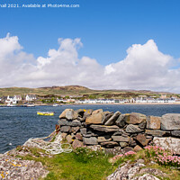 Buy canvas prints of Port Ellen Bay Isle of Islay Scotland by Pearl Bucknall