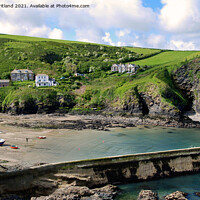 Buy canvas prints of port isaac cornwall  by Kevin Britland
