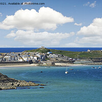 Buy canvas prints of st ives cornwall by Kevin Britland