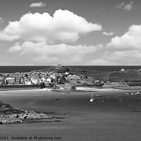 Buy canvas prints of st ives bay cornwall by Kevin Britland