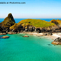 Buy canvas prints of Kynance cove cornwall by Kevin Britland
