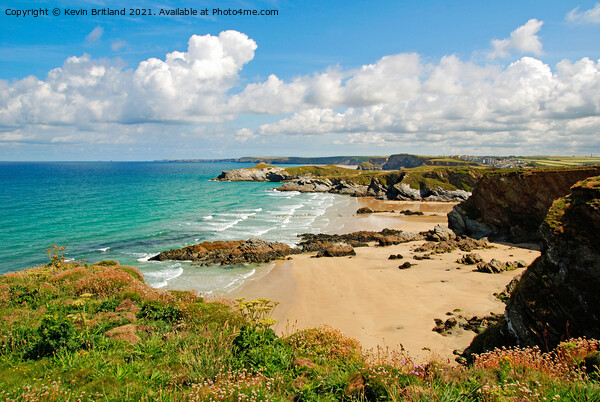 newquay beaches Picture Board by Kevin Britland