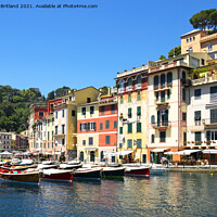Buy canvas prints of Portofino Italy by Kevin Britland