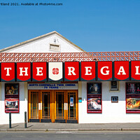 Buy canvas prints of The regal cinema wadebridge by Kevin Britland