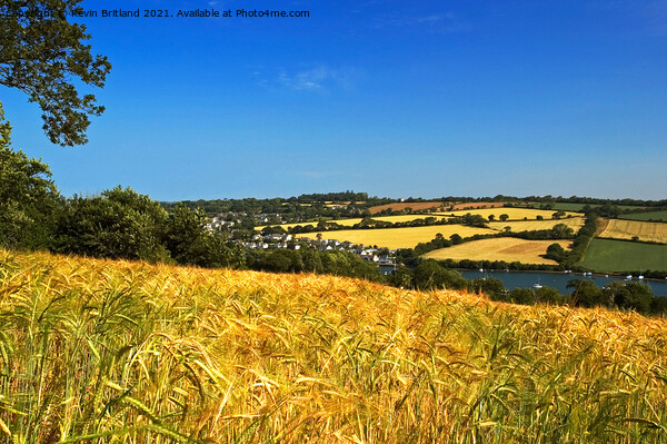 Cornish landscape Picture Board by Kevin Britland
