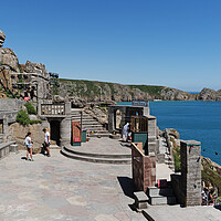 Buy canvas prints of The Minack Theatre Cornwall by Kevin Britland