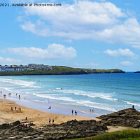 Buy canvas prints of Fistral Beach Newquay by Kevin Britland