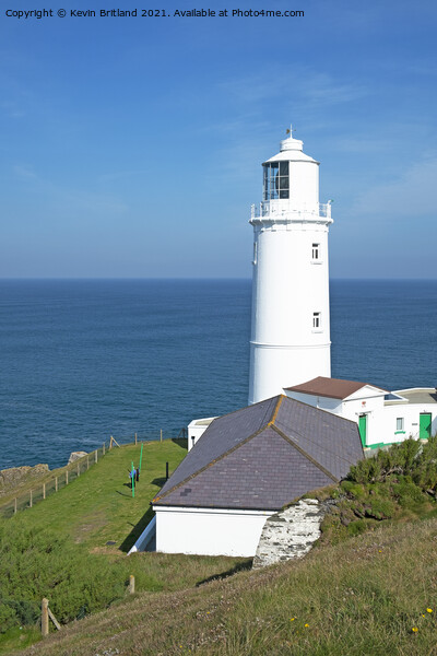 Trevose head lighthouse Picture Board by Kevin Britland