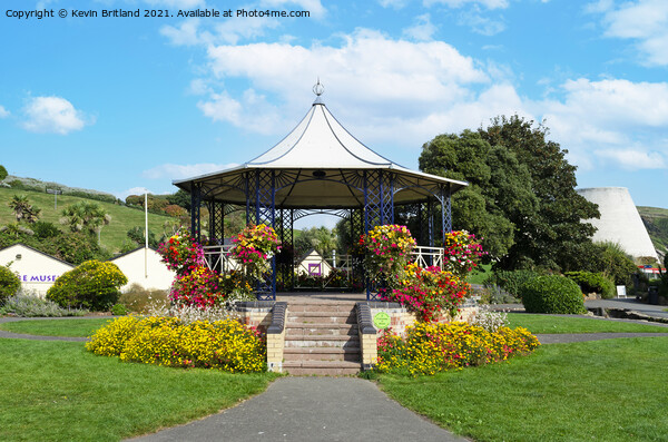 Jubilee gardens Ilfracombe Picture Board by Kevin Britland