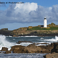 Buy canvas prints of Godrevy lighthouse Cornwall by Kevin Britland
