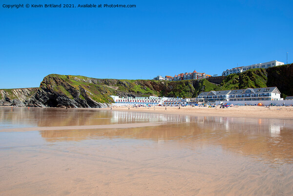 tolcarne beach newquay Picture Board by Kevin Britland